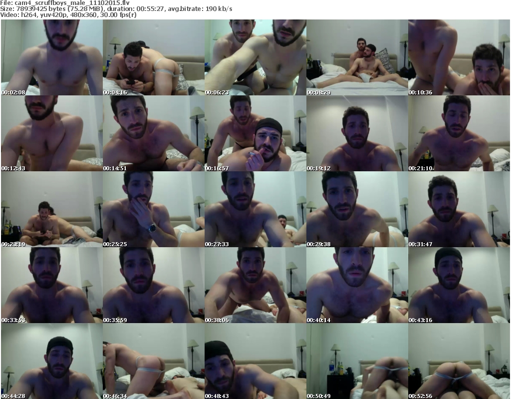 Download Or Stream File: cam4 scruffboys 11 October 2015