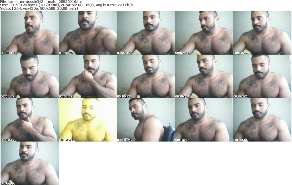 Download Or Stream File: cam4 mrmuscle3434 20 May 2016
