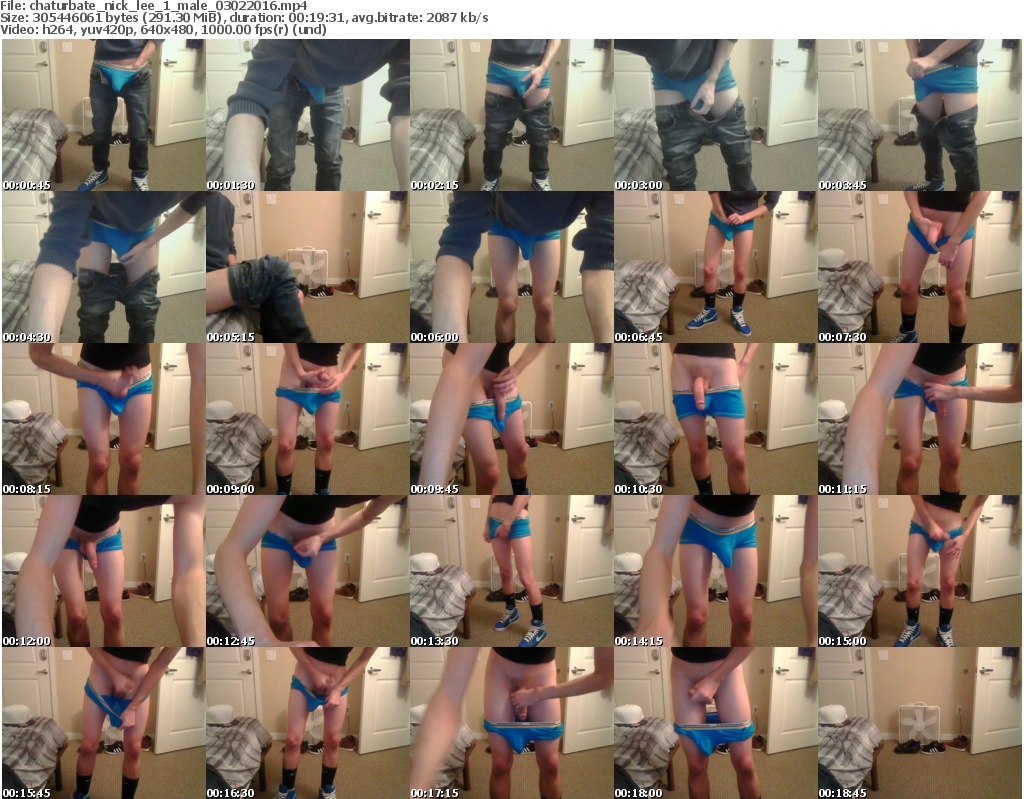 Download Or Stream File: chaturbate nick lee 1 03 February 2016