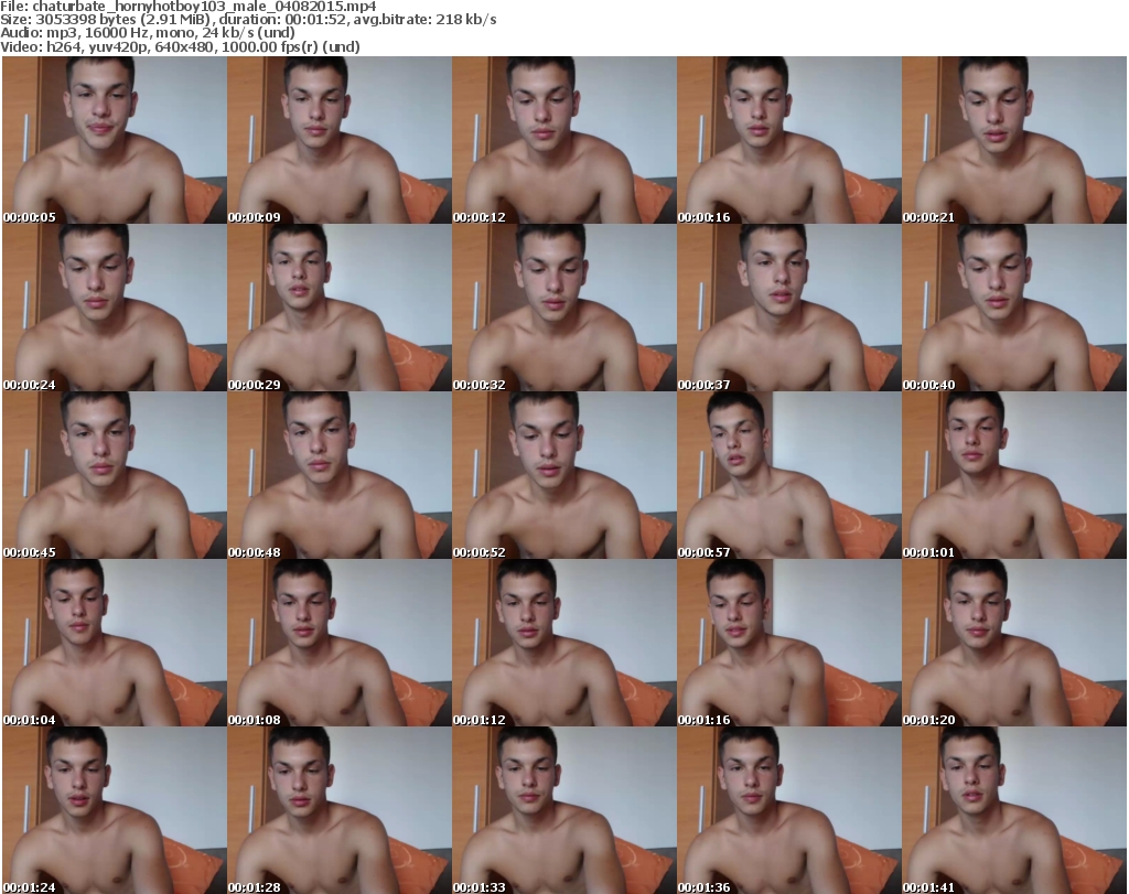 Males Cam - Download File: chaturbate hornyhotboy103 from 04 August 2015.