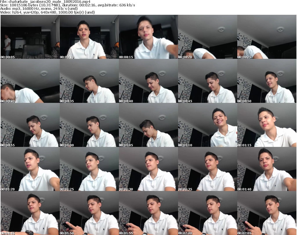 Download Or Stream File: chaturbate jacobsex20 18 September 2016