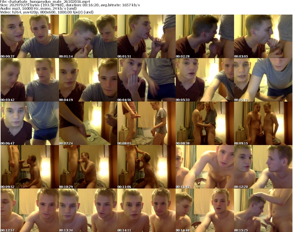 Download Or Stream File: chaturbate hungaryduo 26 October 2016